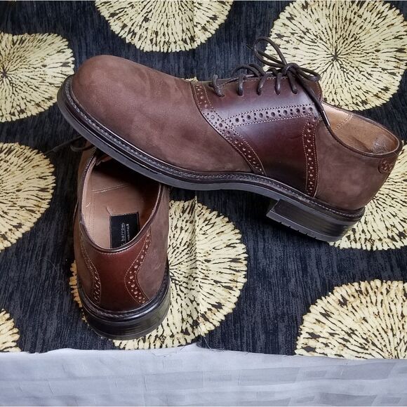 CROFT AND BARROW Brown Leather Dress Shoe‎ main image 8